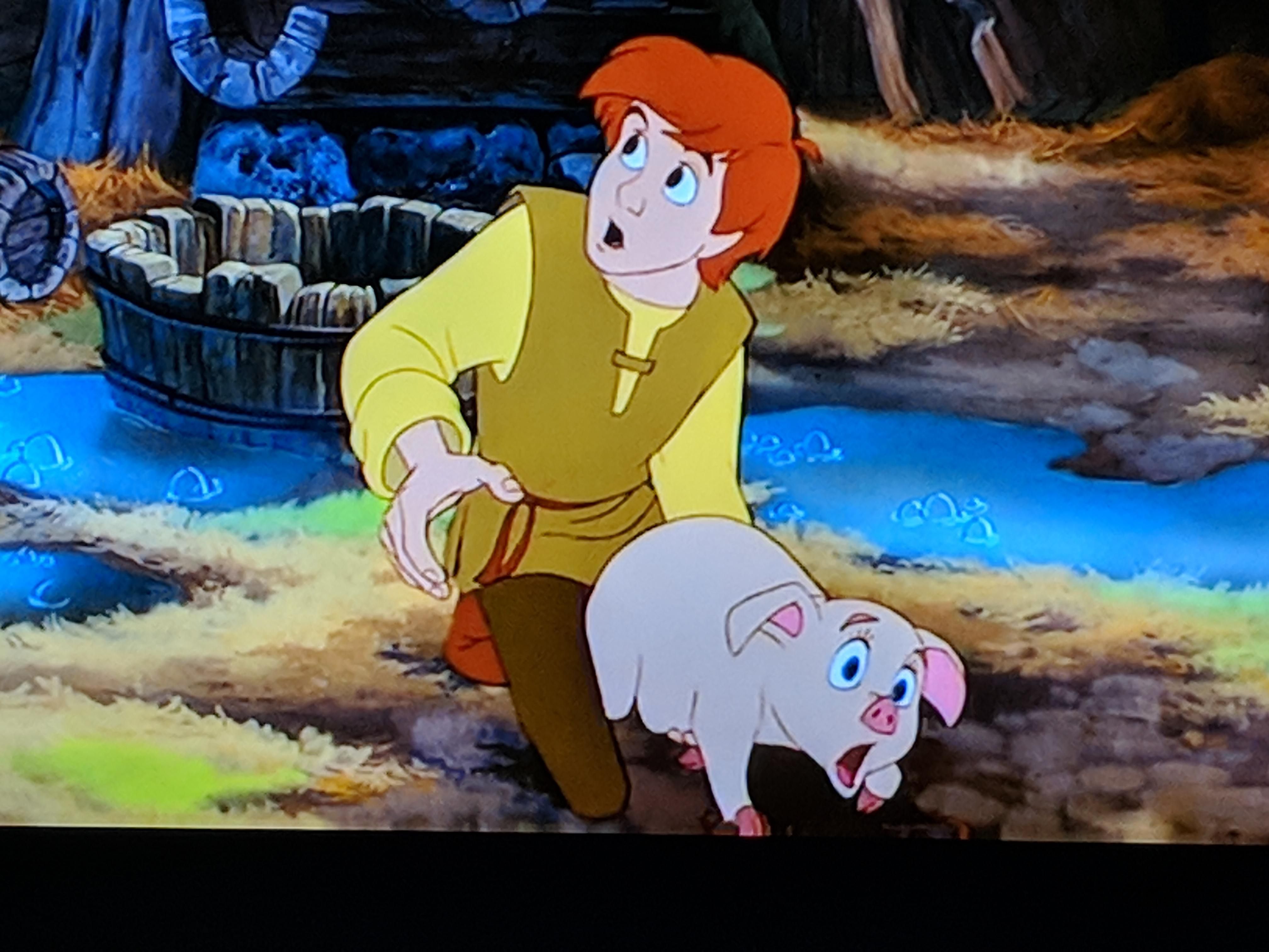 Saw a post earlier about never pausing a Disney movie, reminded me of this gem. From the Black Cauldron.