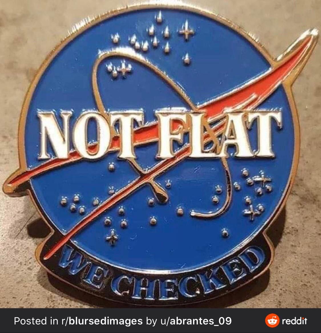 Not flat we checked