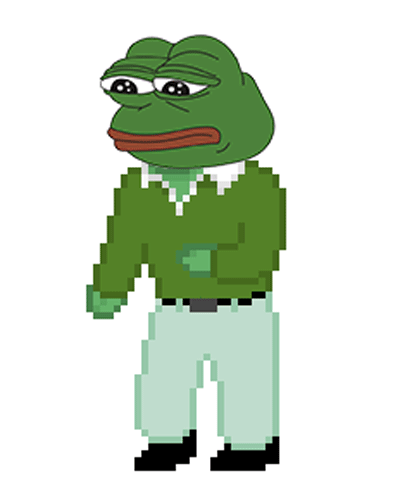 Awkward dance Pepe is dancing alone comment "Henlo fren" so he feels better