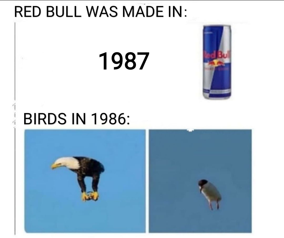 No Red Bull = No wings