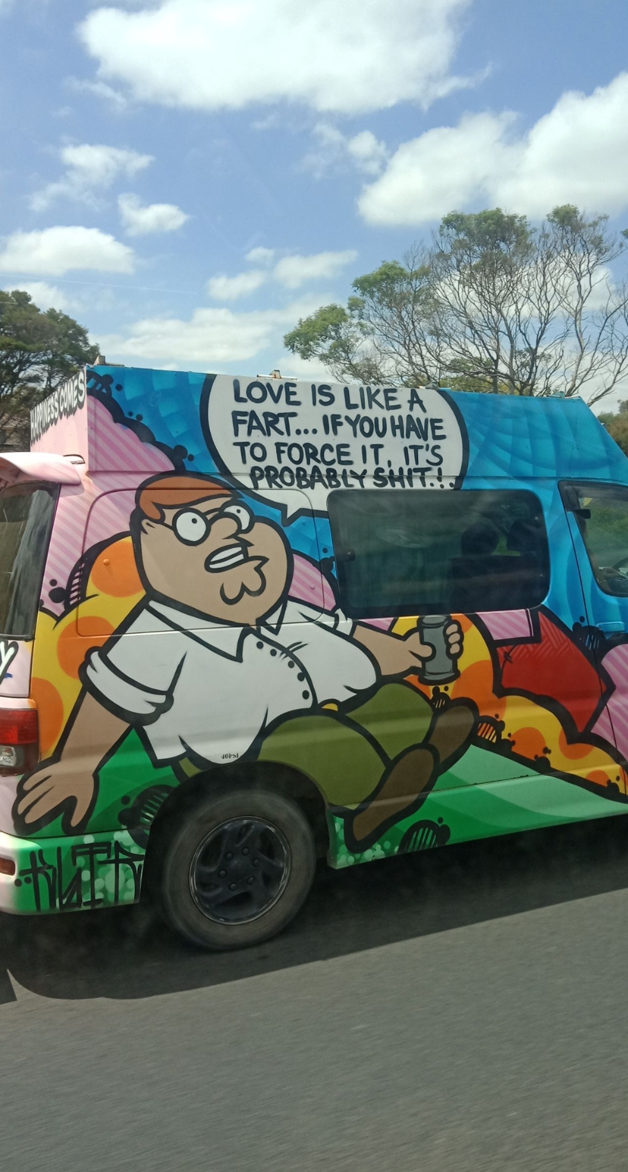 I live my life by Peter Griffin's famous quote