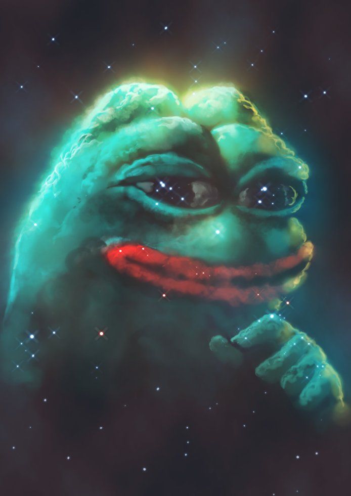 If you stare into space, space stares back at you