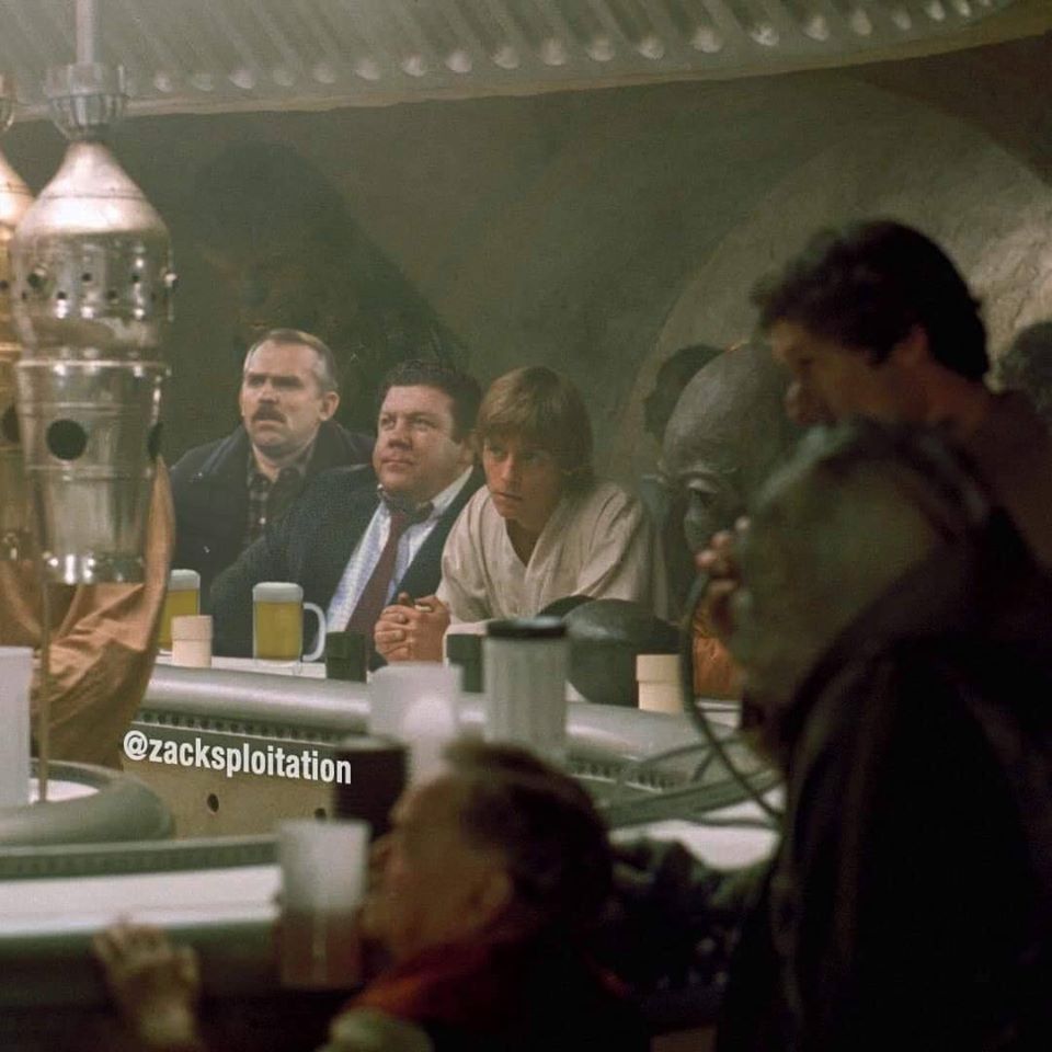 A wretched hive of scum and villainy where everybody knows your name.