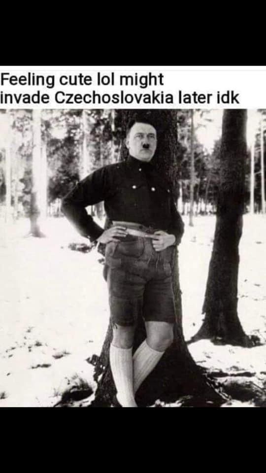 Invade rightful German territory