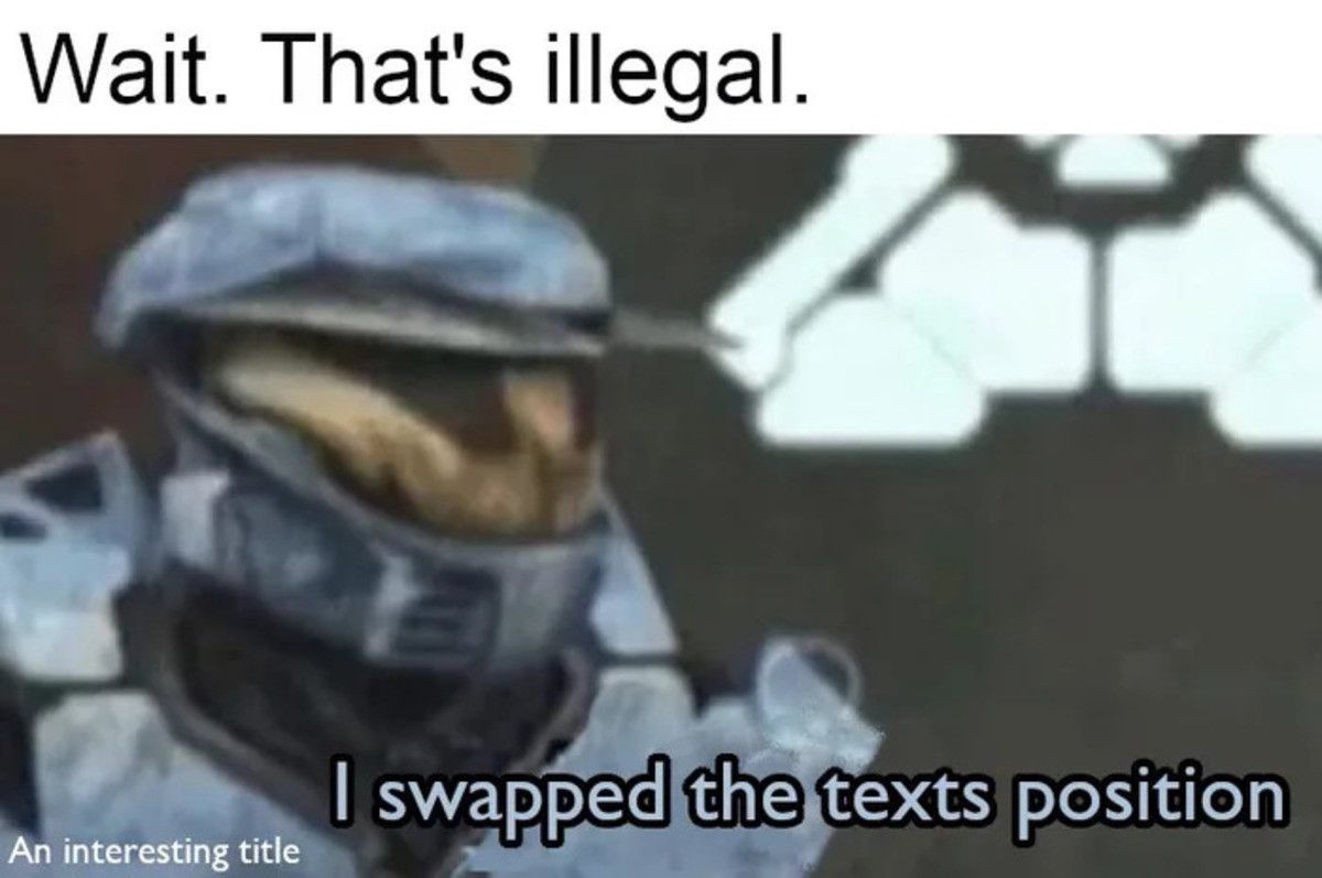 Made you look