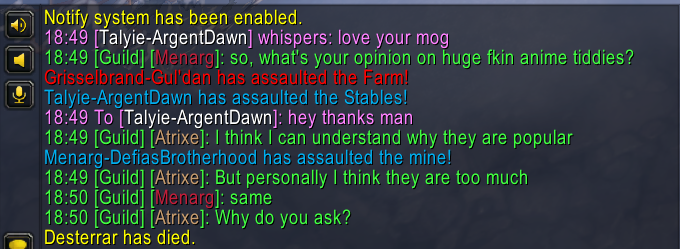 people say that retail wow community is dead, but you never see whispers like this in classic!