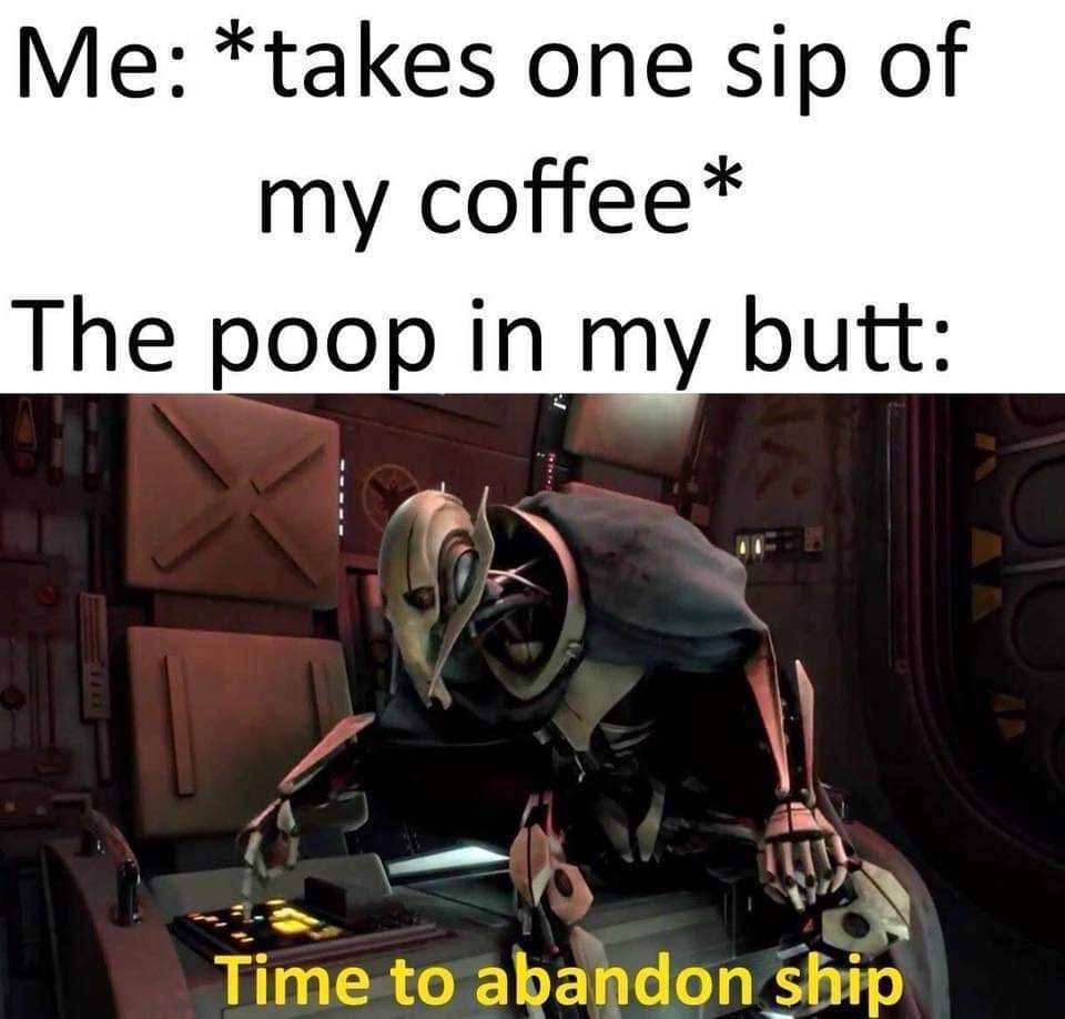it do be like that every morning