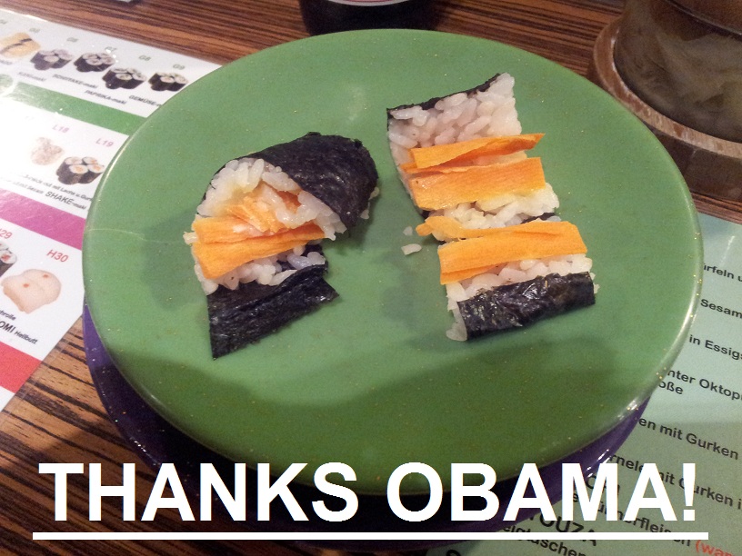 Thank you very much, Obama!