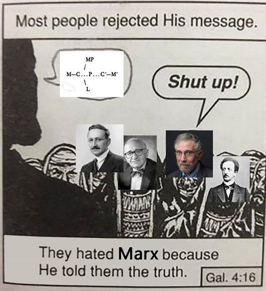 Lmao stupid marx, only all of his theories turned out to be true.