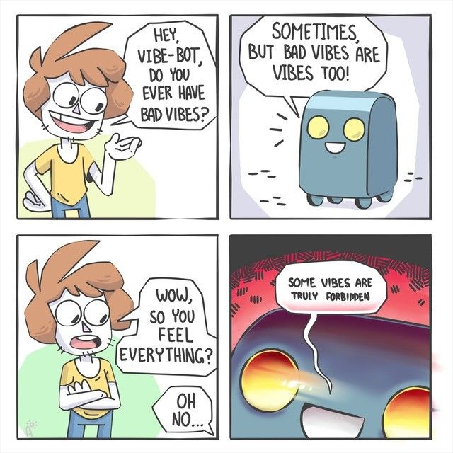 my favorite robots can even feel physical vibes (^:',