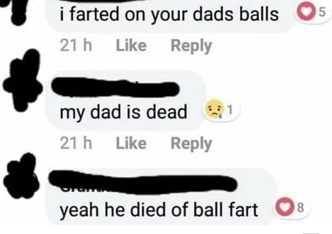 he broke the promise, damn, how could he, wow, he farted on the balls