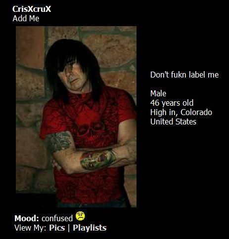 From Today's Meme Archives: Emo Dad (est. 2009). Dark daddies in comments