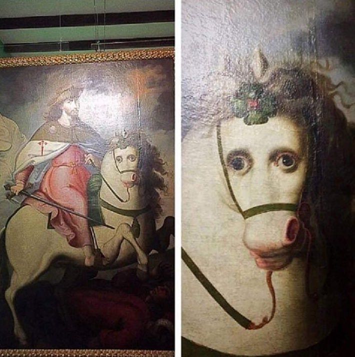 Of course I can paint you on a horse! I've totally seen one before