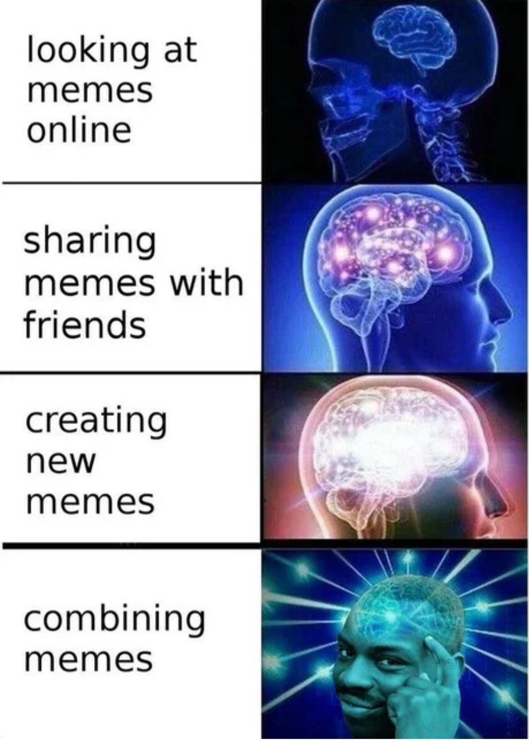 The next step is stealing memes someone else combined