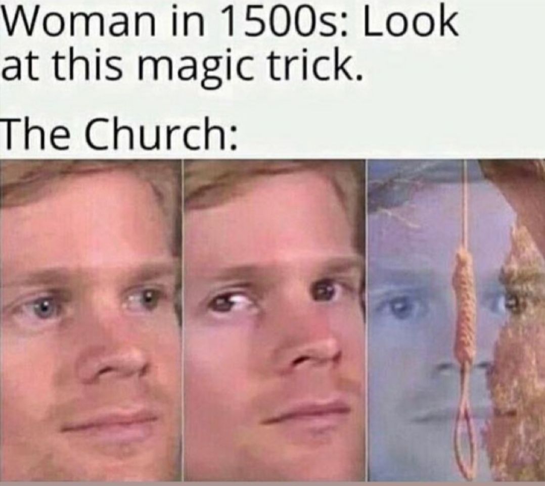 "Magic" ....witchcraft I say!