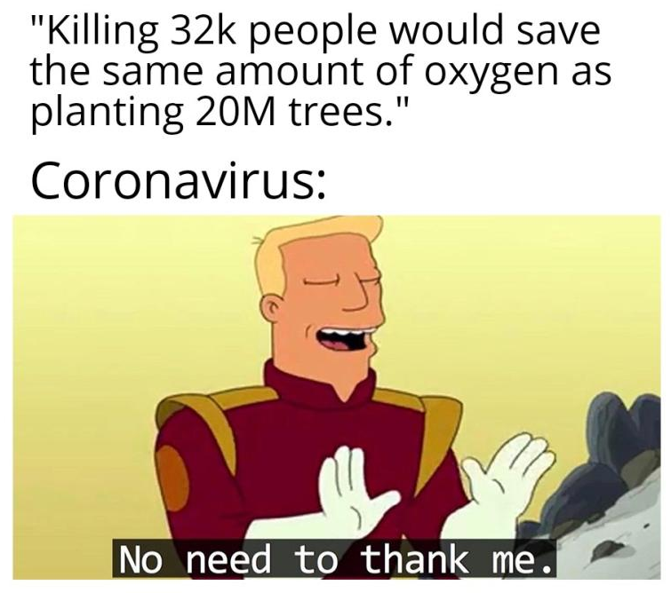 thank you for being environmentally conscious