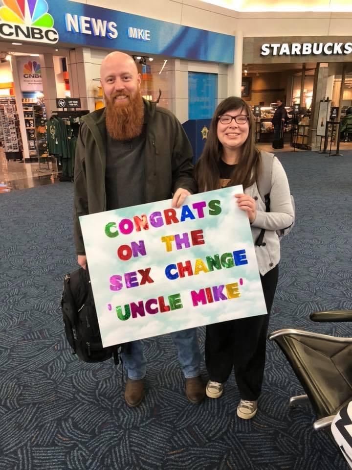 Picked up my brother from the airport...