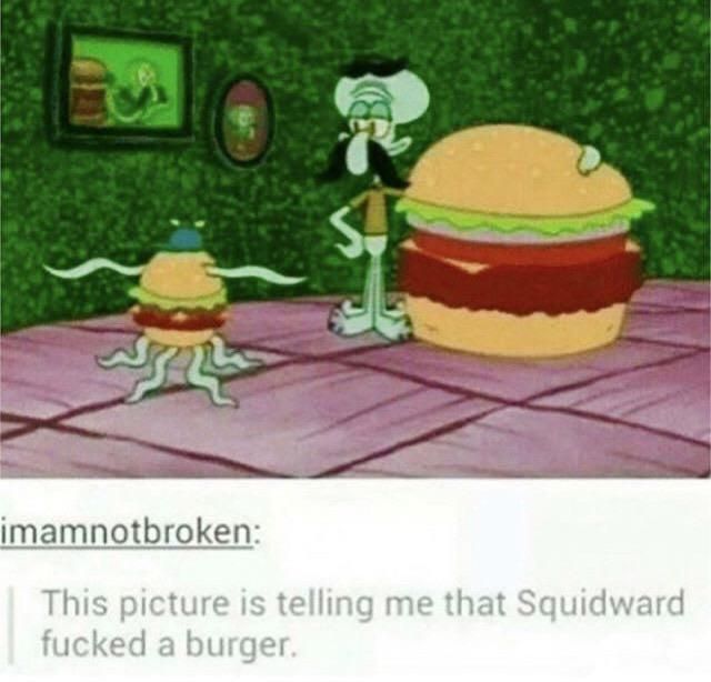 Squidward...What have you been up to?