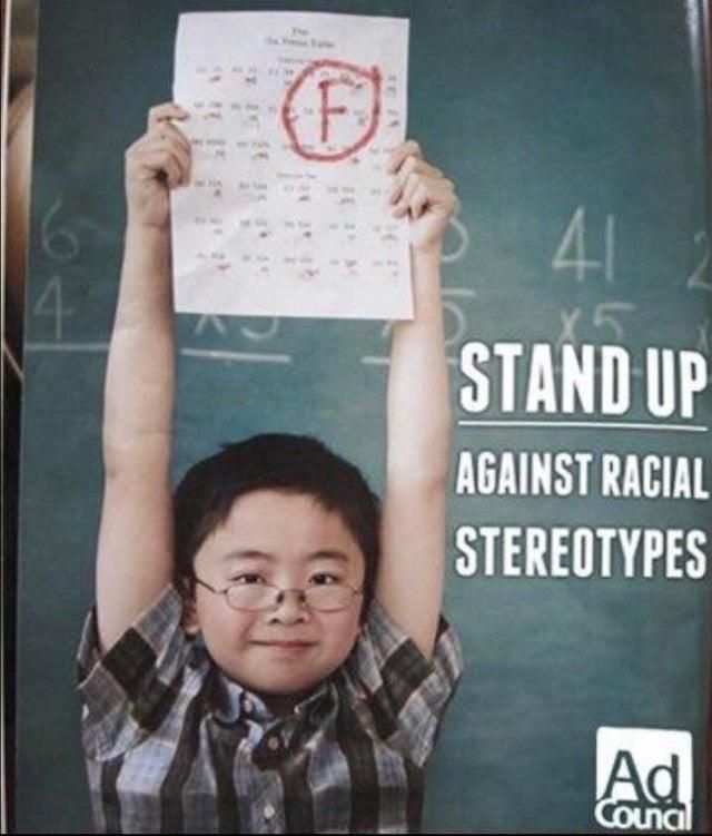 Time to stand up against stereotypes.