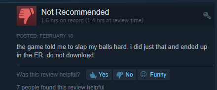 The game told him to