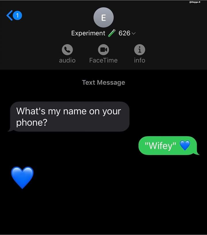 the blue heart should've been a red flag