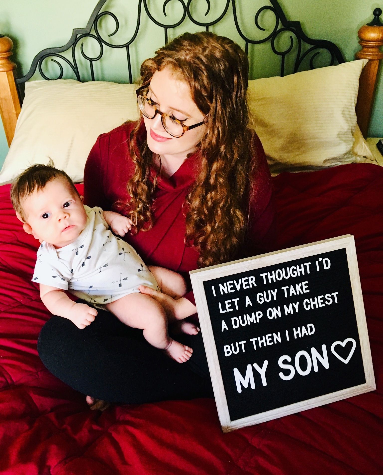 Saw a bunch of Instagram mom's do letterboards. Thought I'd give it a go.