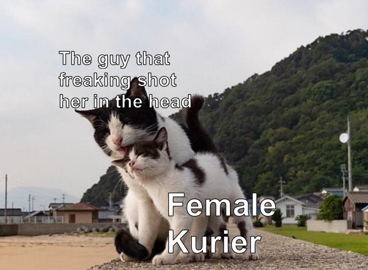 You're one sick pussycat, baby. There's quins and then there's... I don't even know what to call you