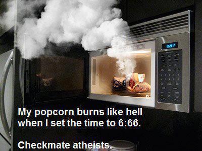 Your move, atheists.