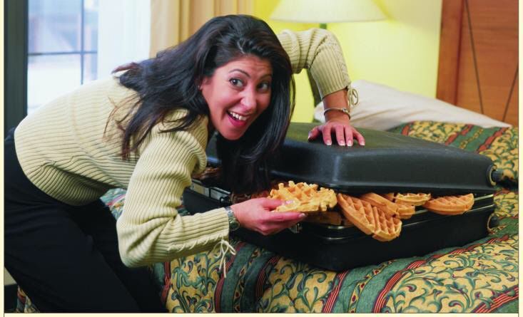 My coworker showed me this page from a waffle maker’s brochure
