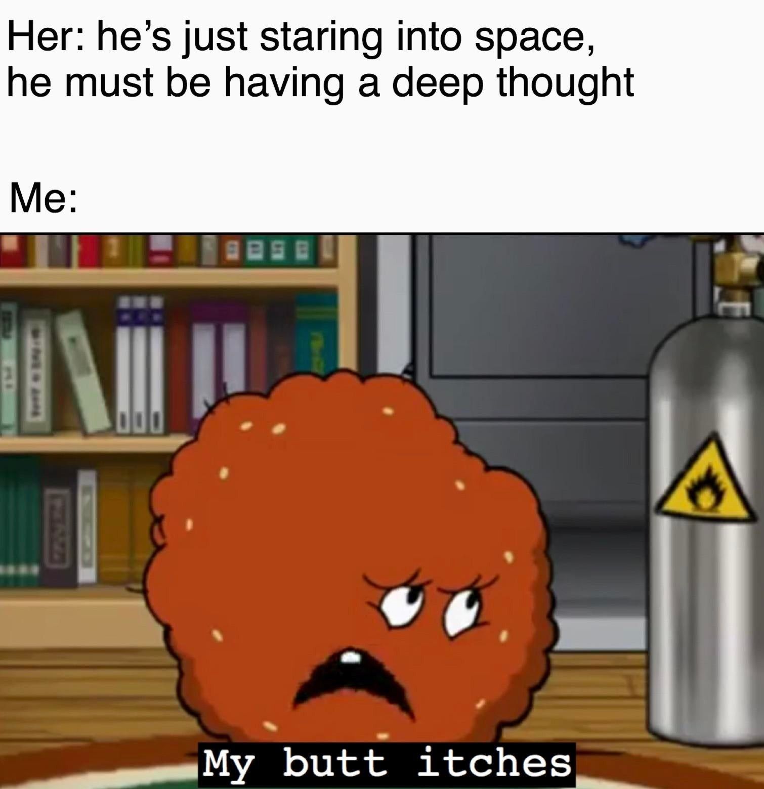 Butt scratcher