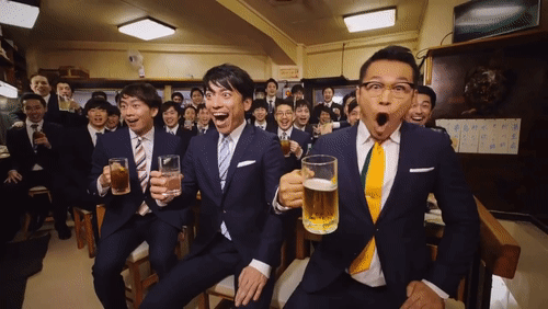 Cracking open a corona with the boys
