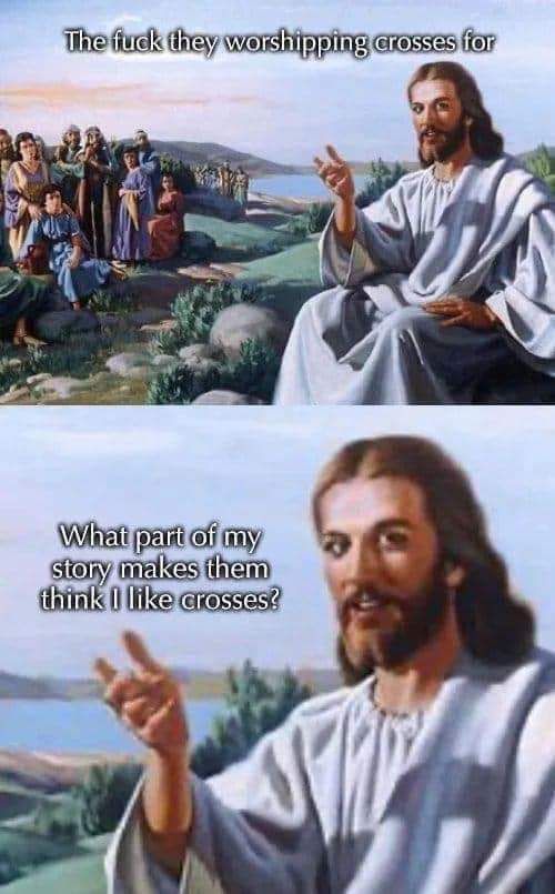 I doubt Jesus was into hardcore bdsm