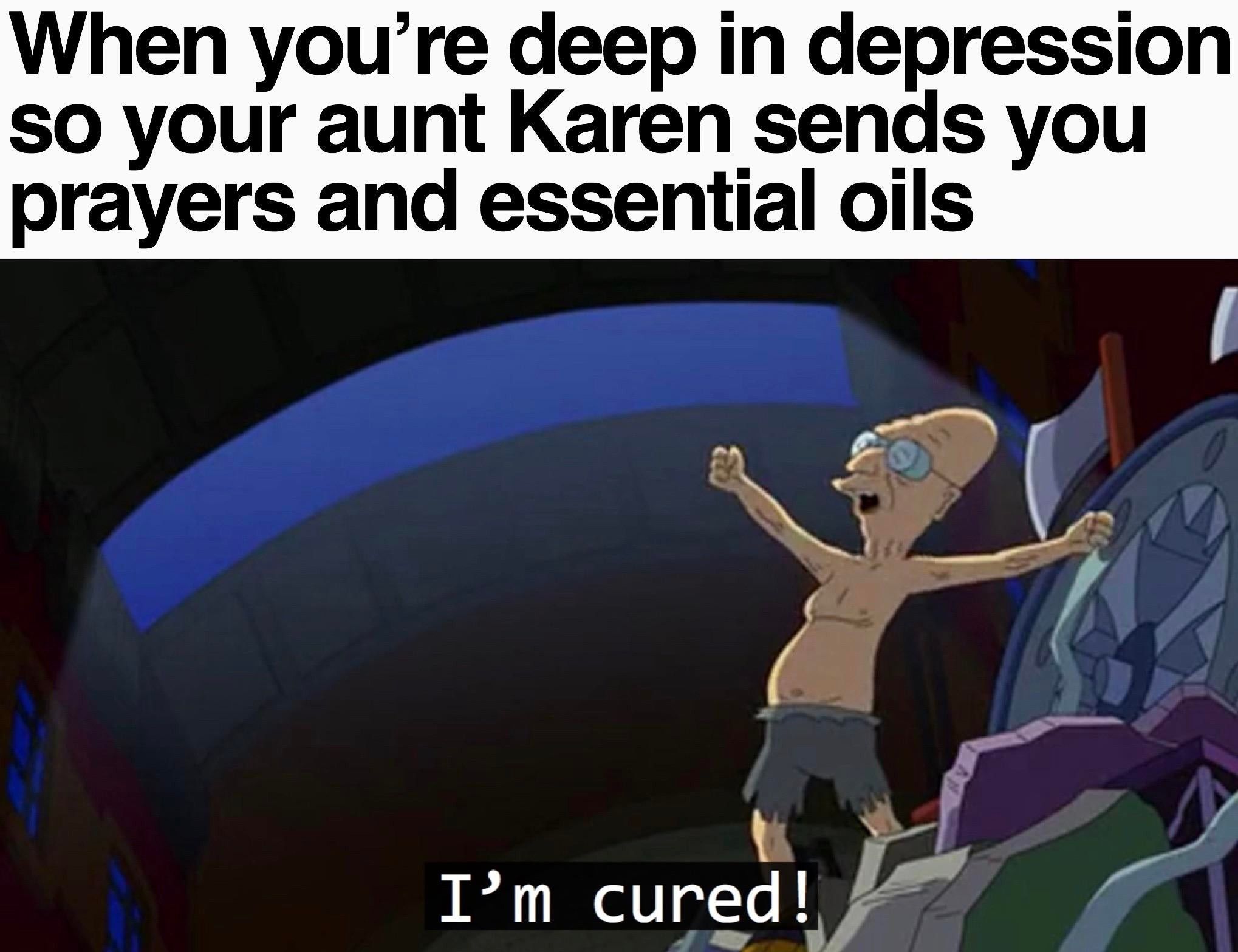 I'll be praying for you