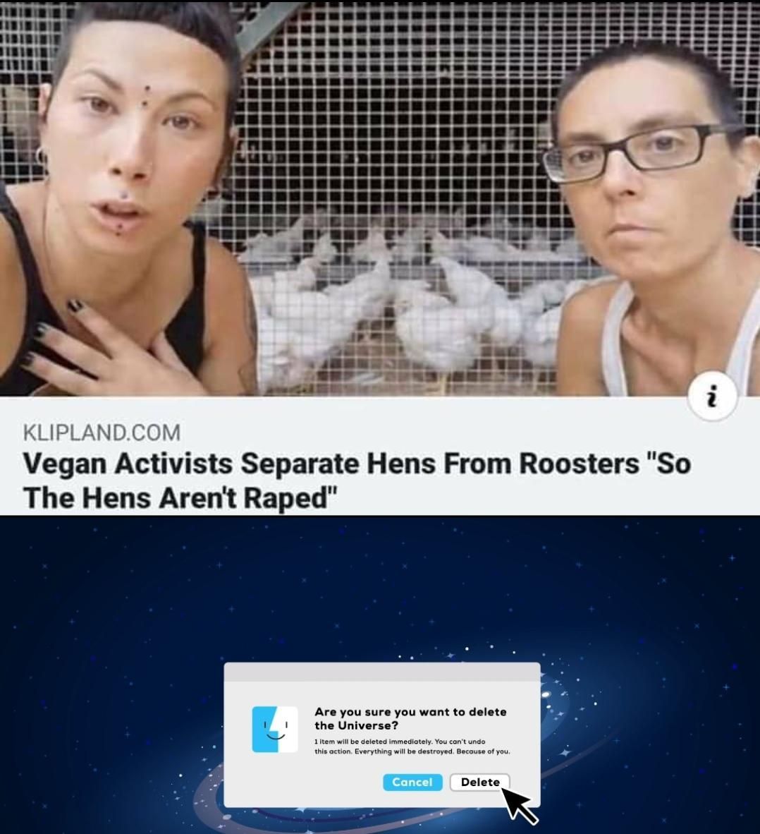 If I had sex with either of them, I'd feel raped
