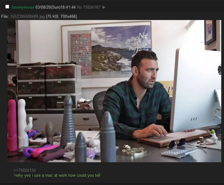 Mac users big gay