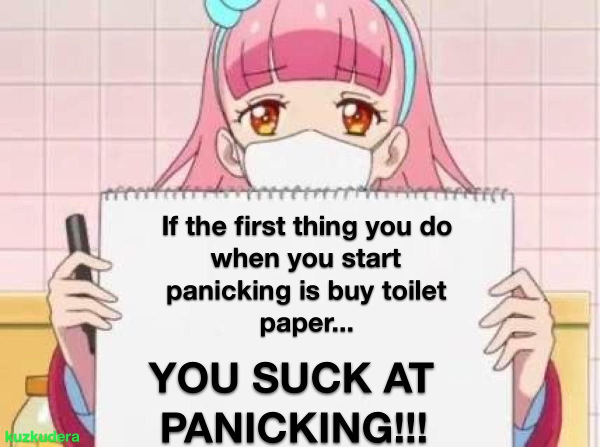 Panicking is an art