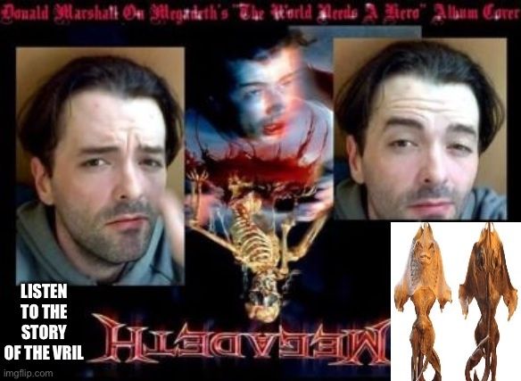 Listen to Donald Marshall's tales of Cloning, Droning & the Vril.
