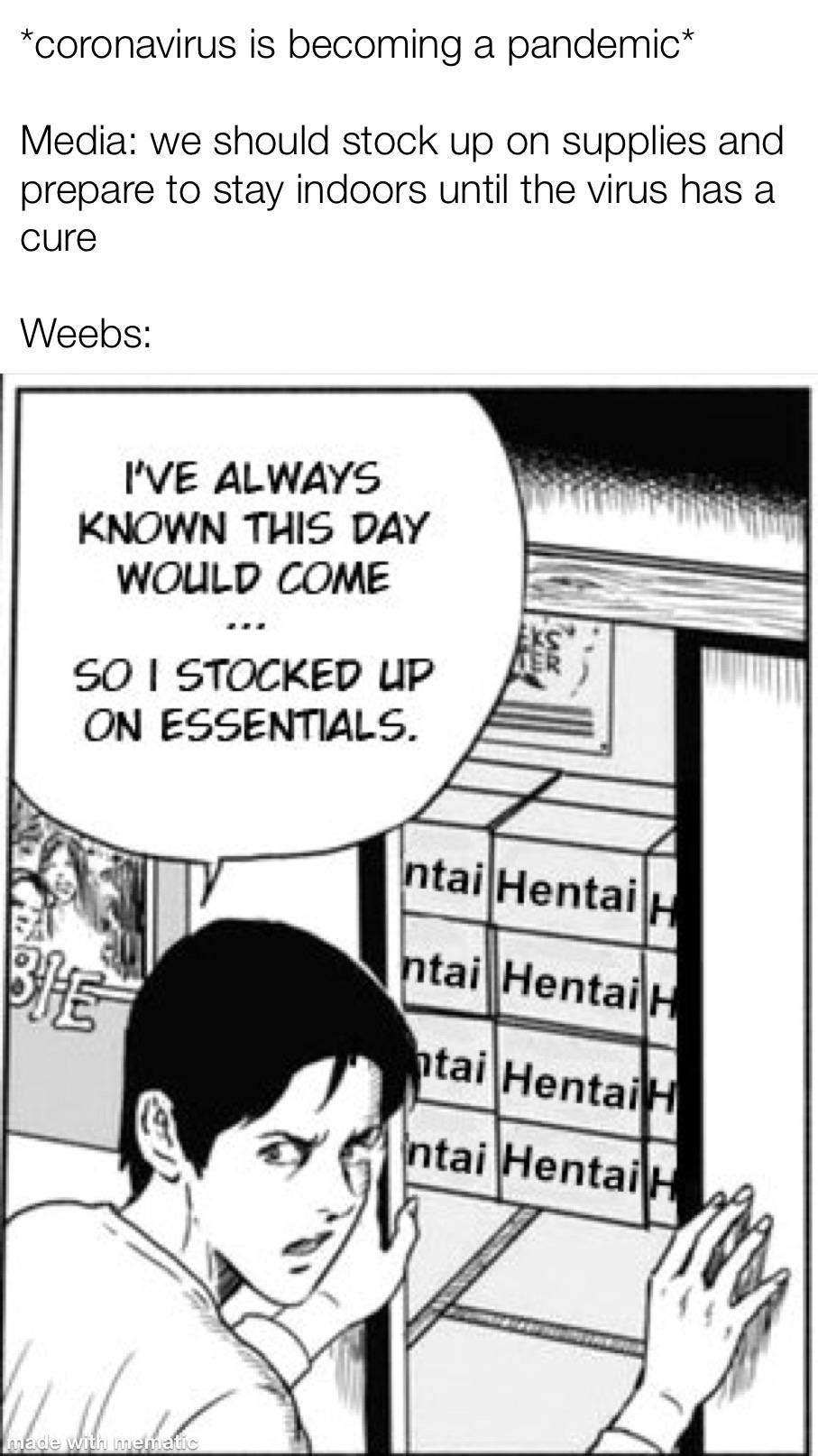 Always be prepared