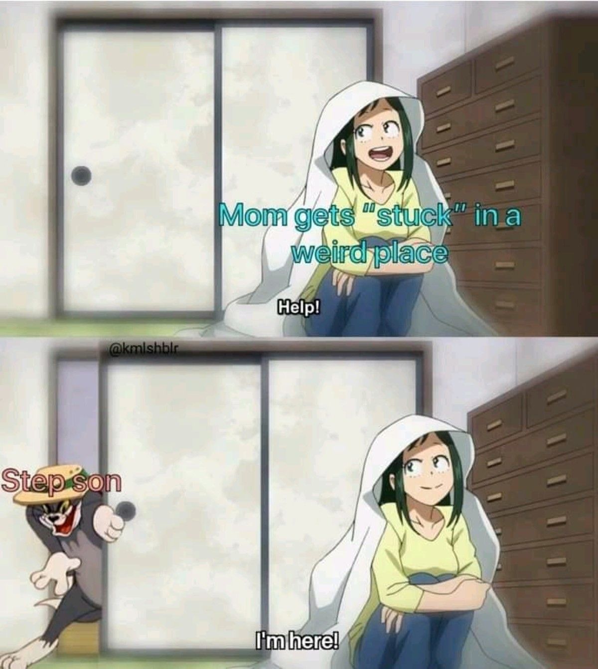 step on her