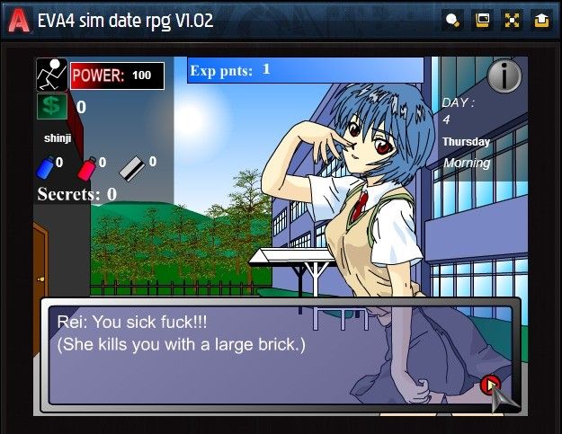 Newgrounds datings sims were wild