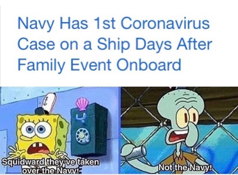 NOT THE NAVY!