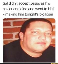 Aw man Sal!