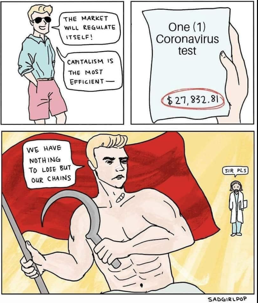 Coronavirus is going to turn us all into communists