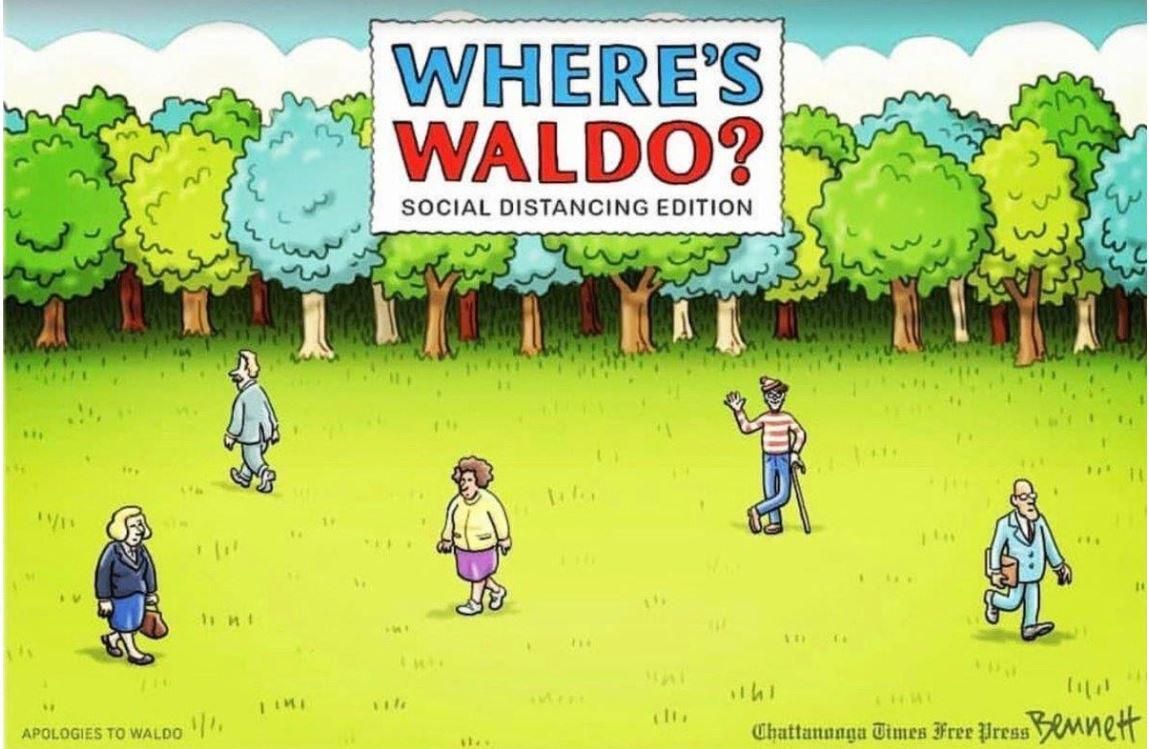 Waldo Covid-19 Style