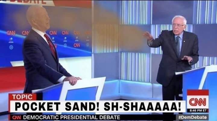 POCKET SAND!