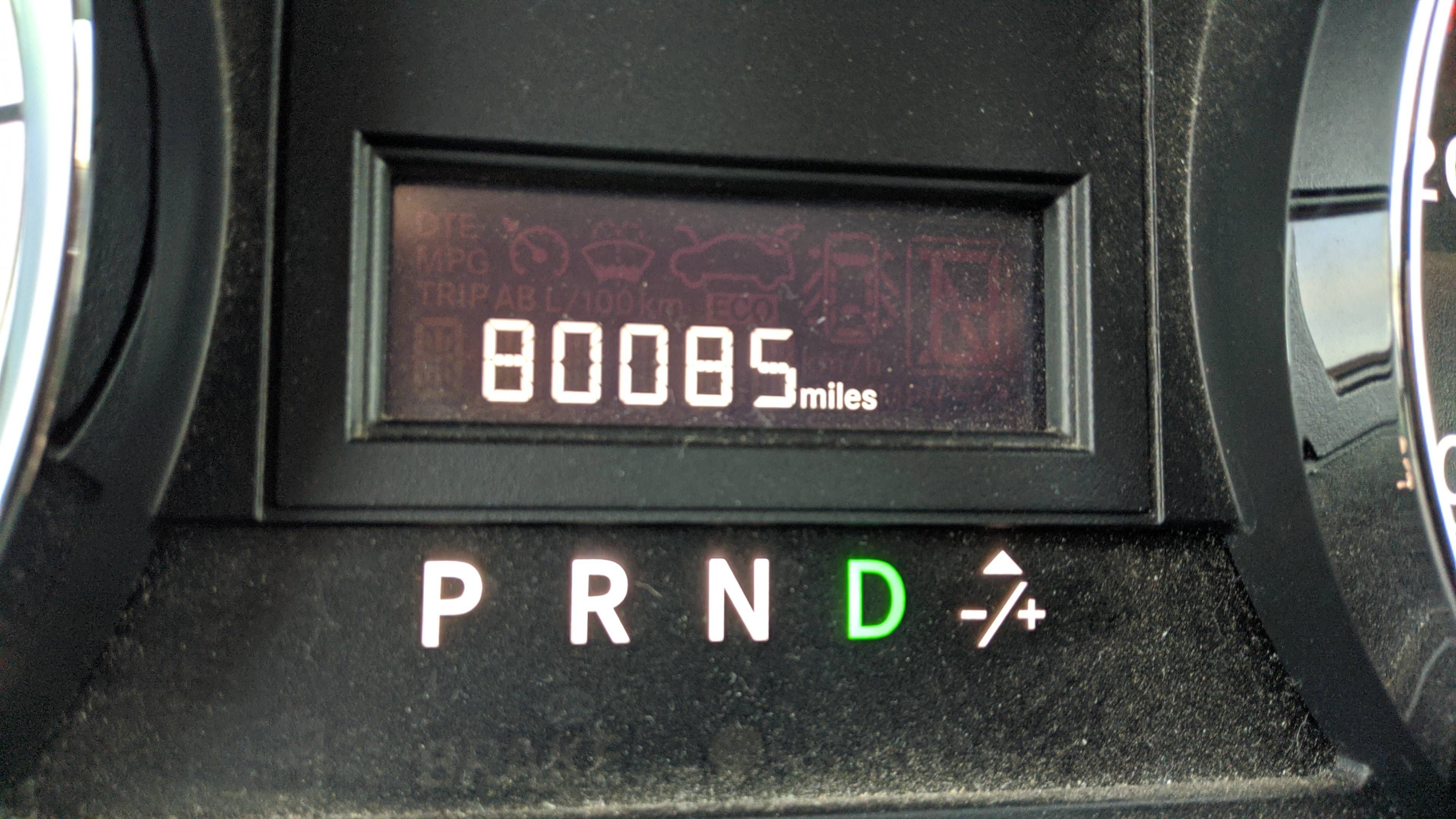 My car reached an important milestone today.