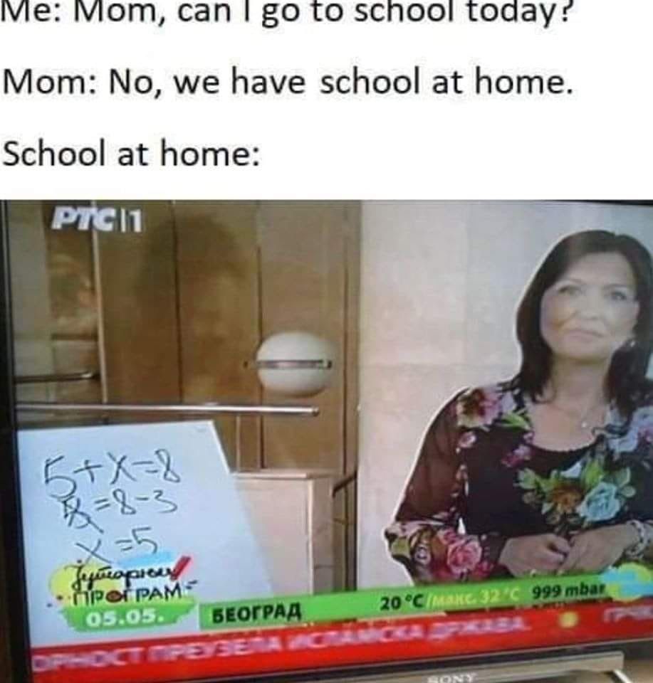 We’re all homeschooled now