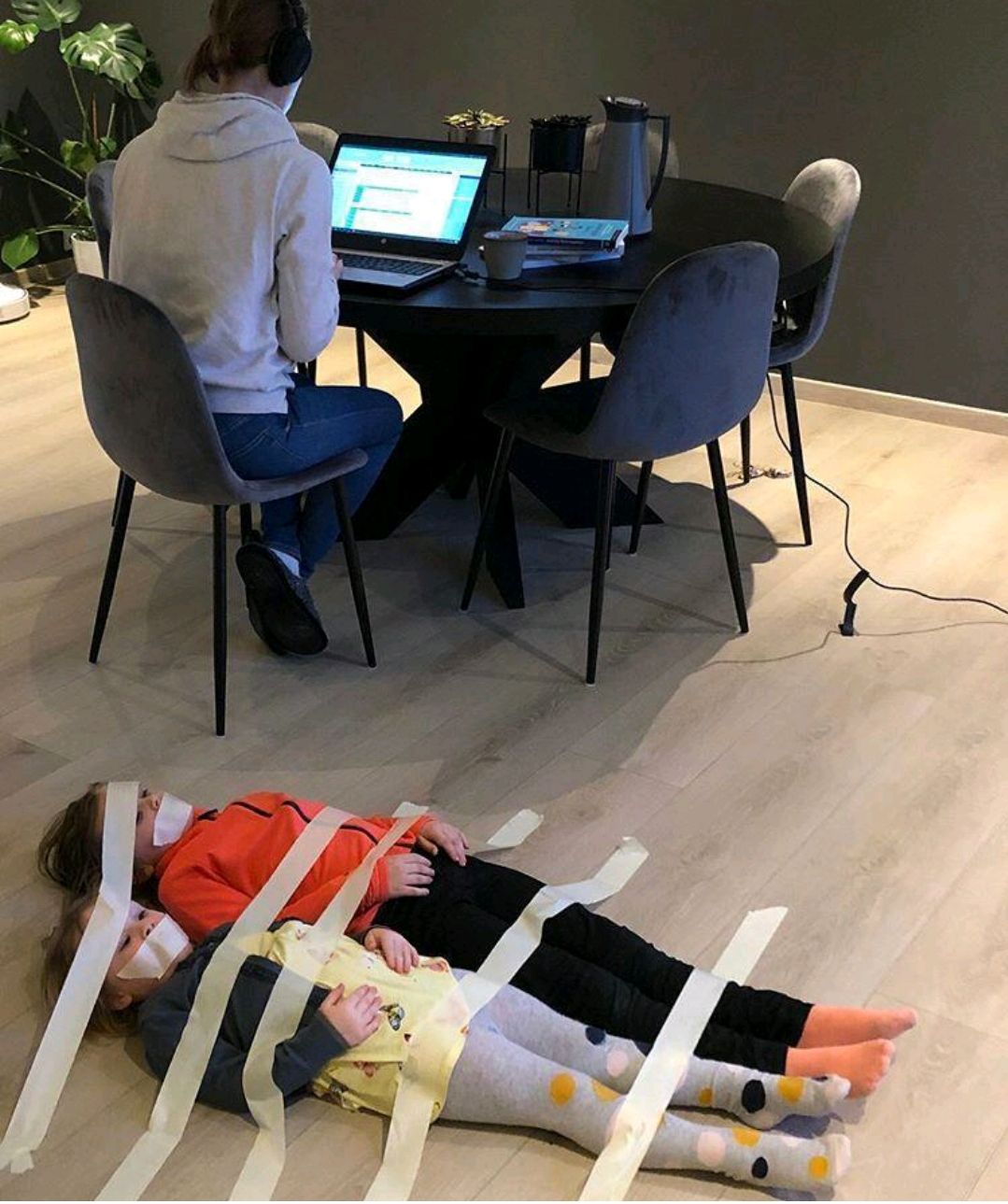 Working from home as a parent...