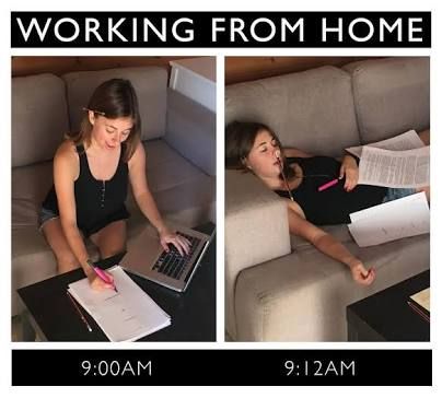 Work from home... reality