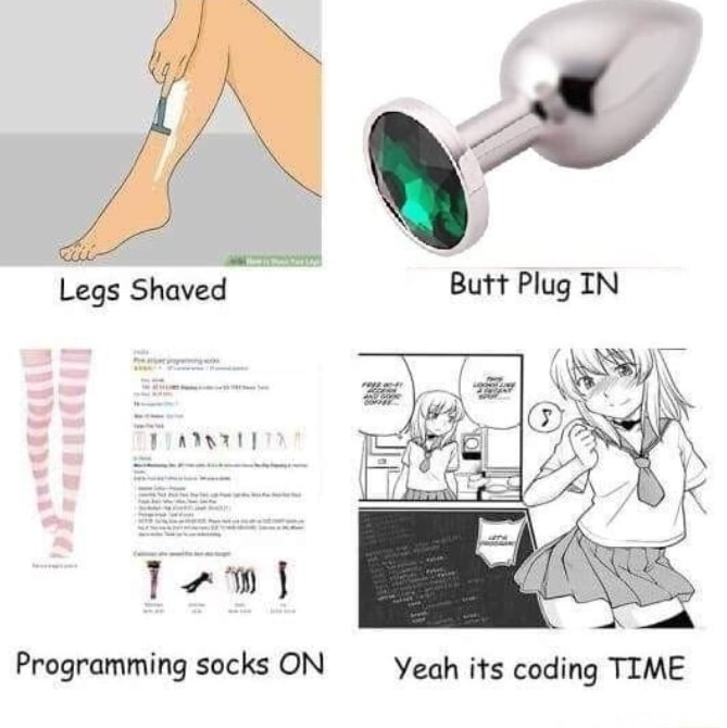 why do you need to shave legs if you are wearing programming socks